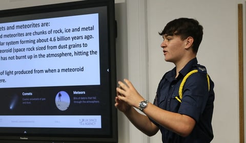 Hele's School wins prestigious space education award